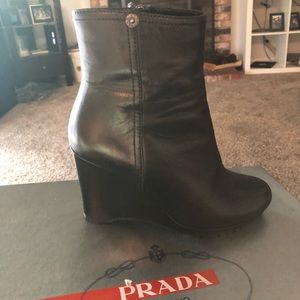 Brand new Prada booties